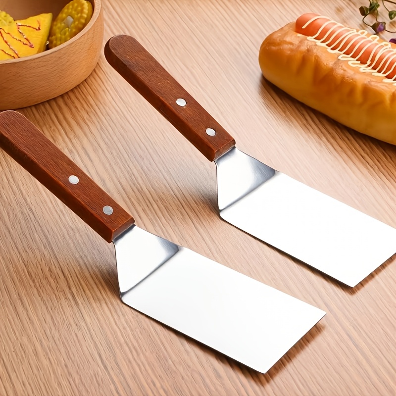 Camping Cooking Essentials - 1Pc Stainless Steel Frying Spatula Pancake