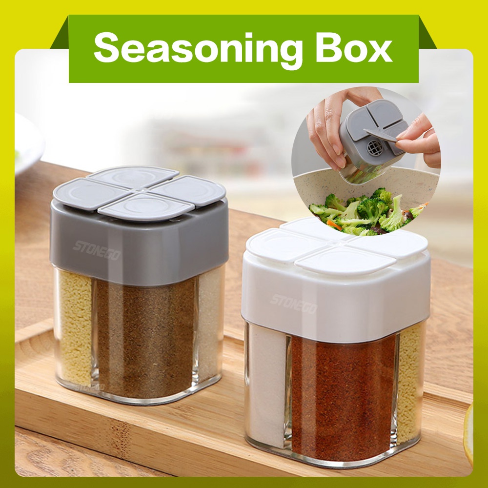 Camping Cooking Essentials - 4 in 1 Plastic Dispenser Camping