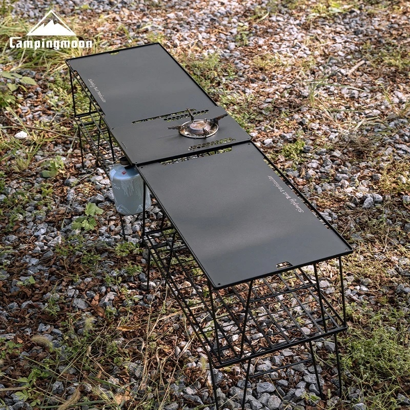 TRIMIX Portable Camping IGT Ko - Camping Cooking Table With Windshield 评论和价格
