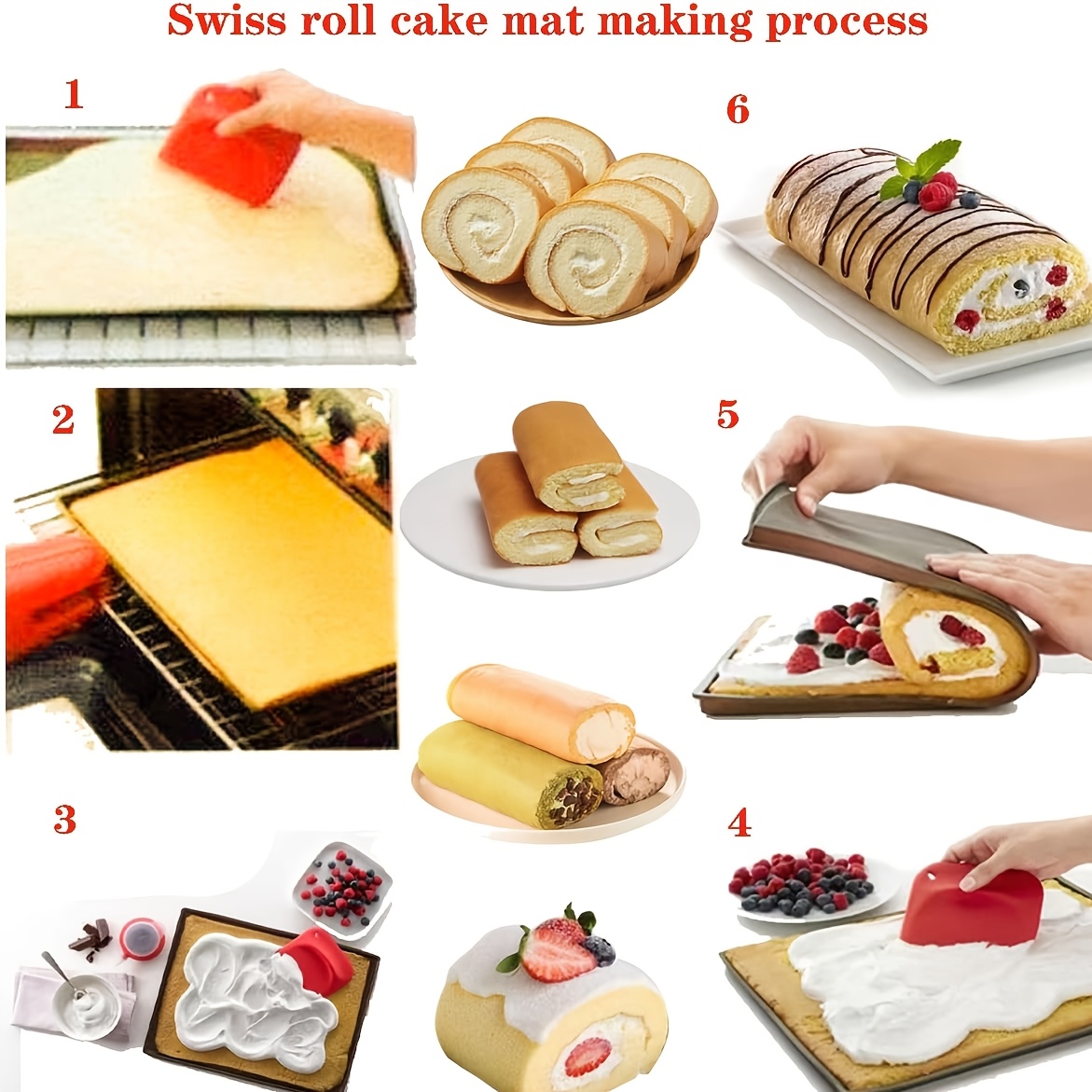 2 Silicone Baking Mats for Swi - Camping Cooking Mat 评论和价格