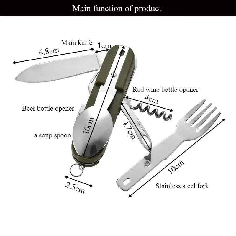 Stainless Steel 7 in 1 Camping - Camping Cooking Set Stainless Steel 评论和价格
