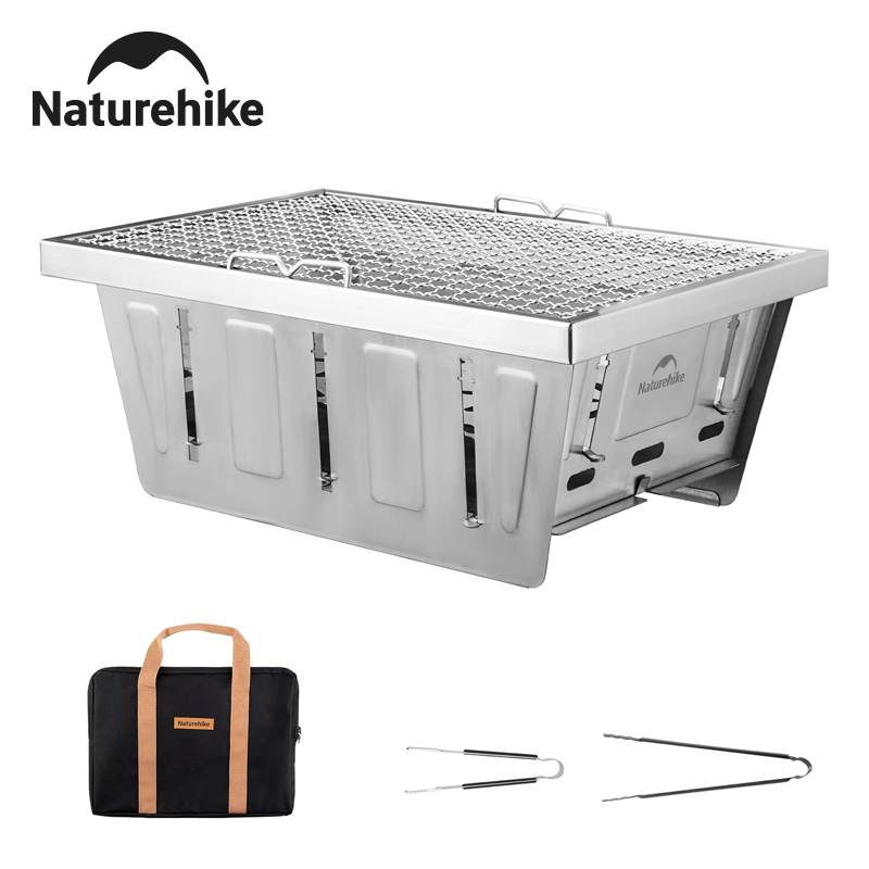 Naturehike Camping Charcoal Gr - Camping Cooking Table With Windshield 评论和价格
