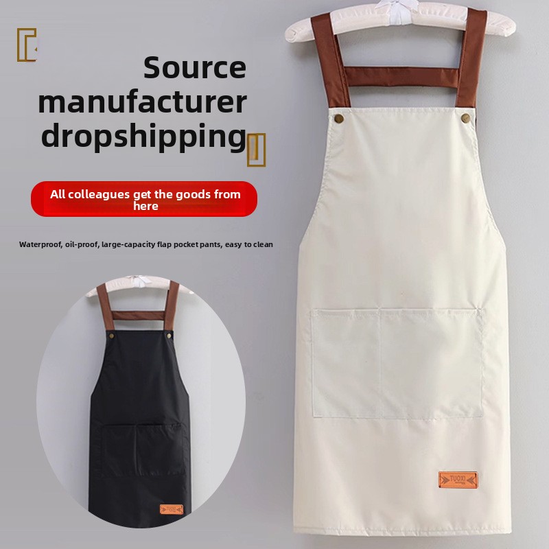 Kitchen Waterproof And Oil-res - Camping Cooking Apron 评论和价格
