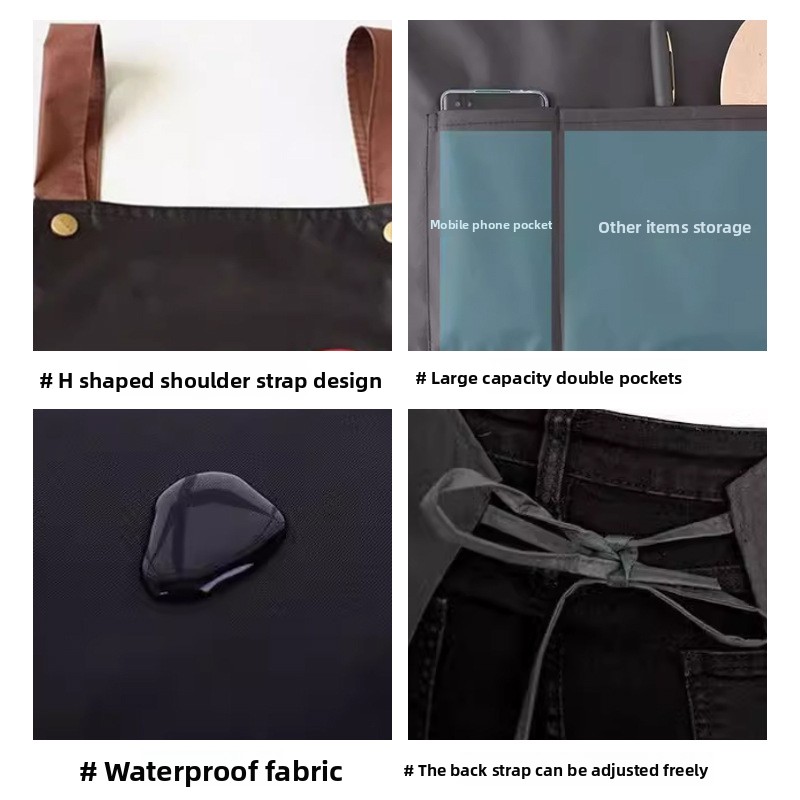 Kitchen Waterproof And Oil-res - Camping Cooking Apron 评论和价格