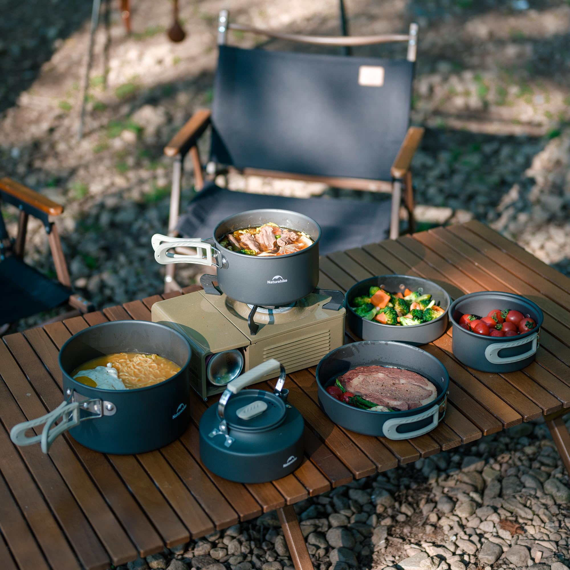 Naturehike Camping Soup Pot Co - Camping Cooking Set Large 评论和价格