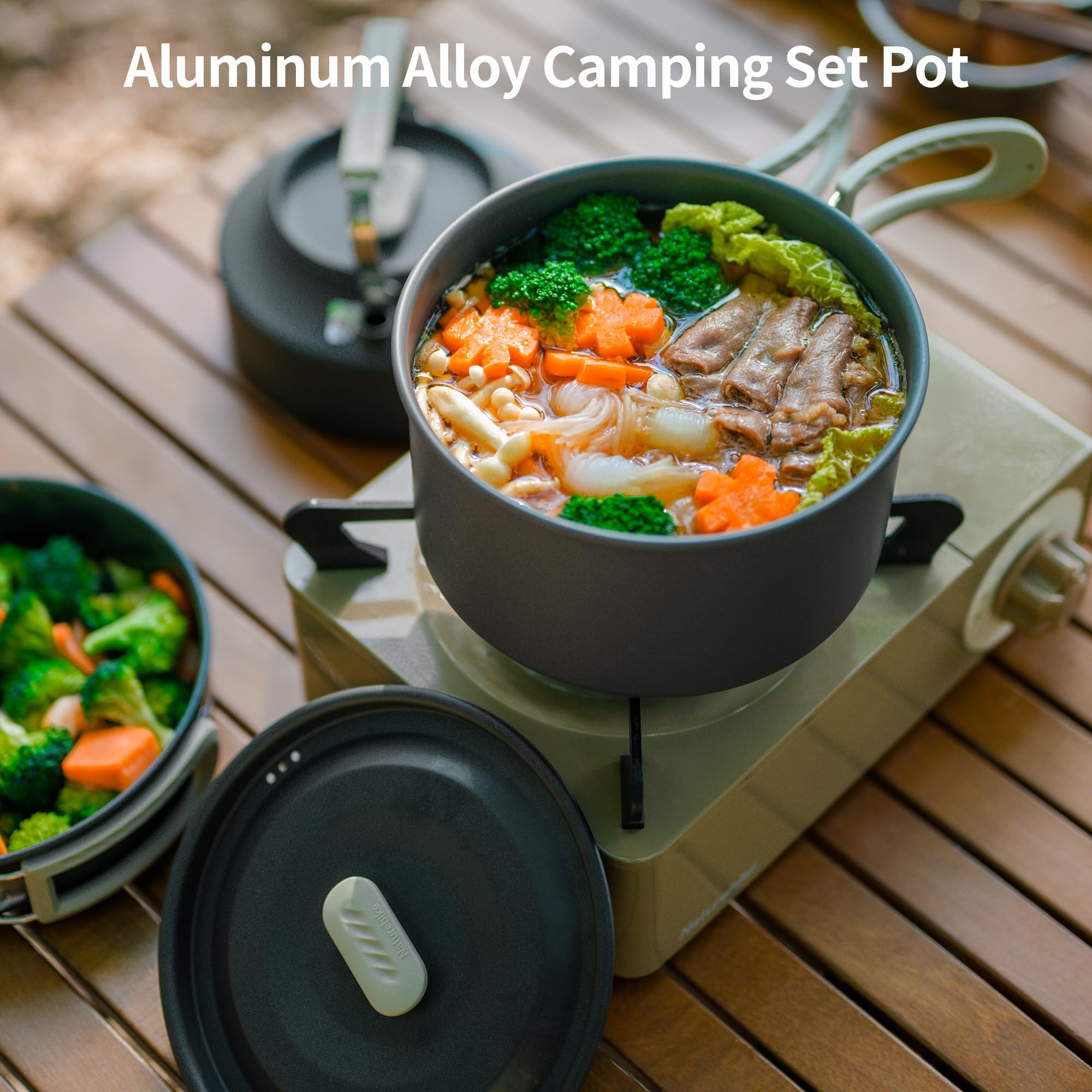 Naturehike Camping Soup Pot Co - Camping Cooking Set Large 评论和价格