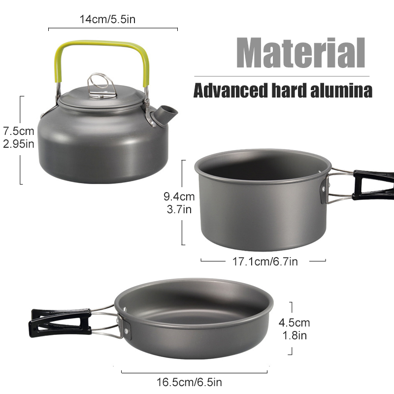 WESTTUNE Camping Cookware Kit  - Camping Cooking Essentials 评论和价格