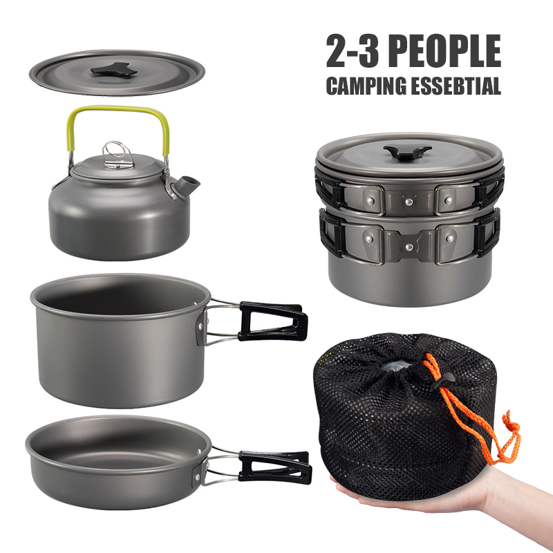 WESTTUNE Camping Cookware Kit  - Camping Cooking Essentials 评论和价格
