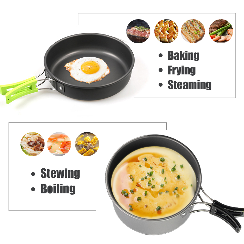 WESTTUNE Camping Cookware Kit  - Camping Cooking Essentials 评论和价格