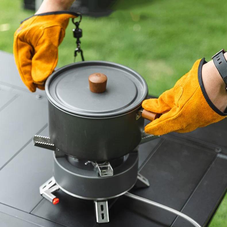 Bbq Gloves for Cooking Food, H - Camping Cooking Essentials 评论和价格