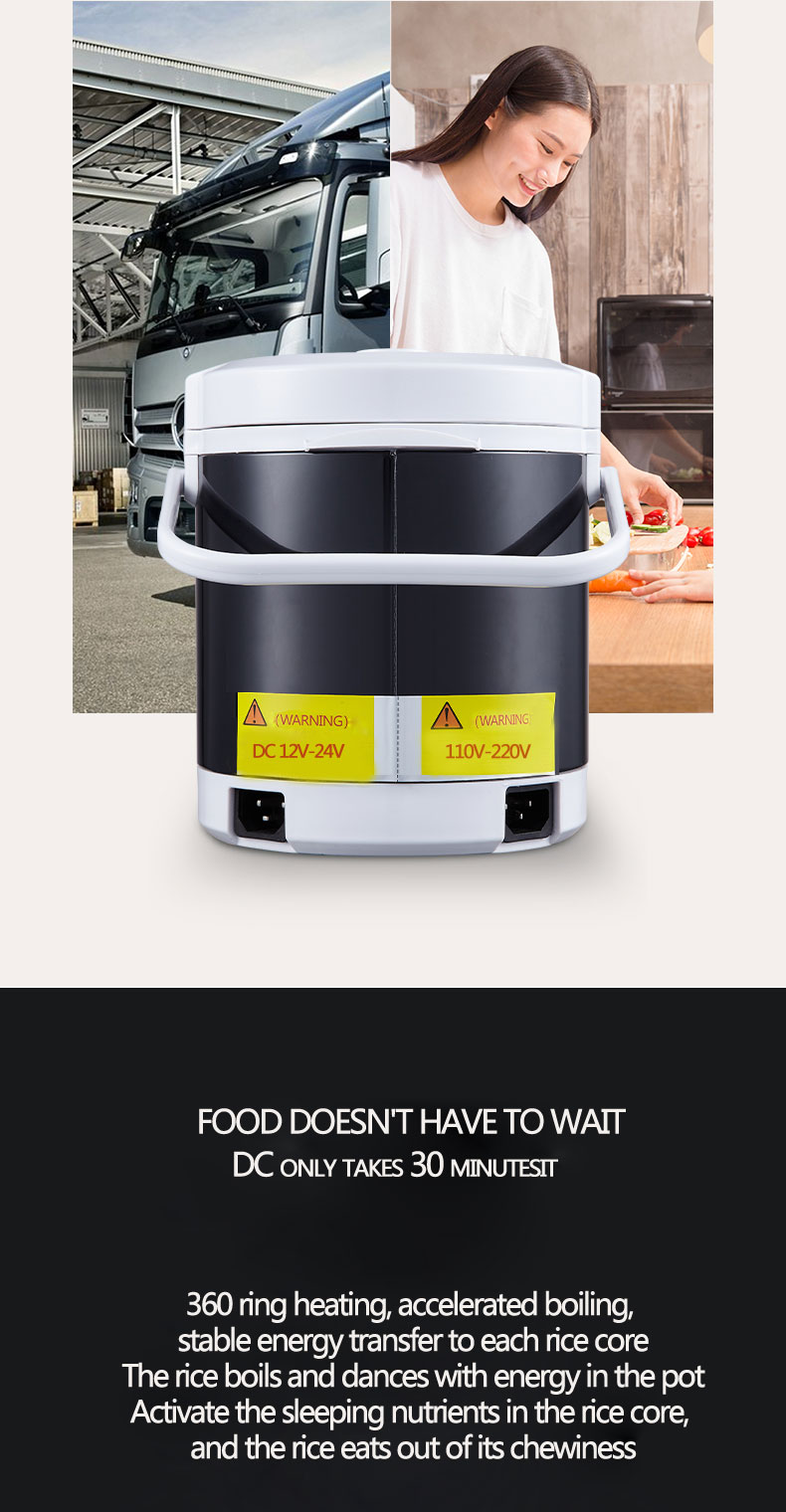 ARIER 12-24V 220V Rice Cooker  - Camping Cooking Cylinder 评论和价格