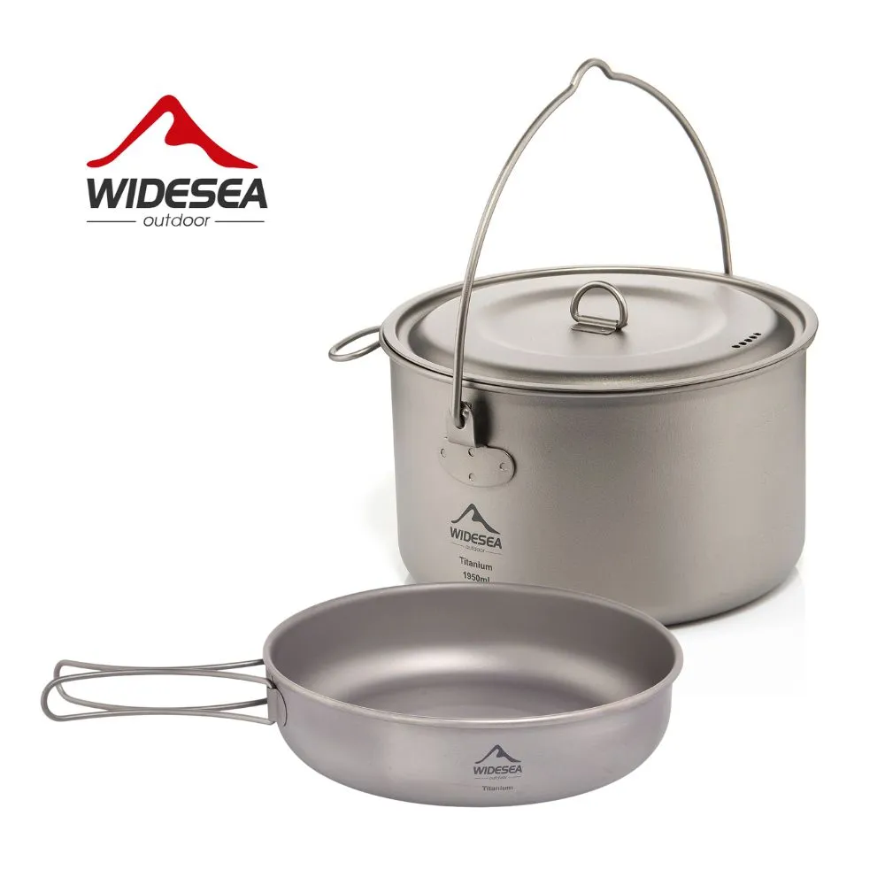 Widesea Camping Tableware Tita - Camping Cooking Set Large 评论和价格