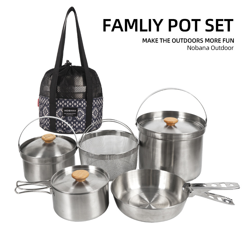 NOBANA Newest Outdoor Stainles - Camping Cooking Cylinder 评论和价格