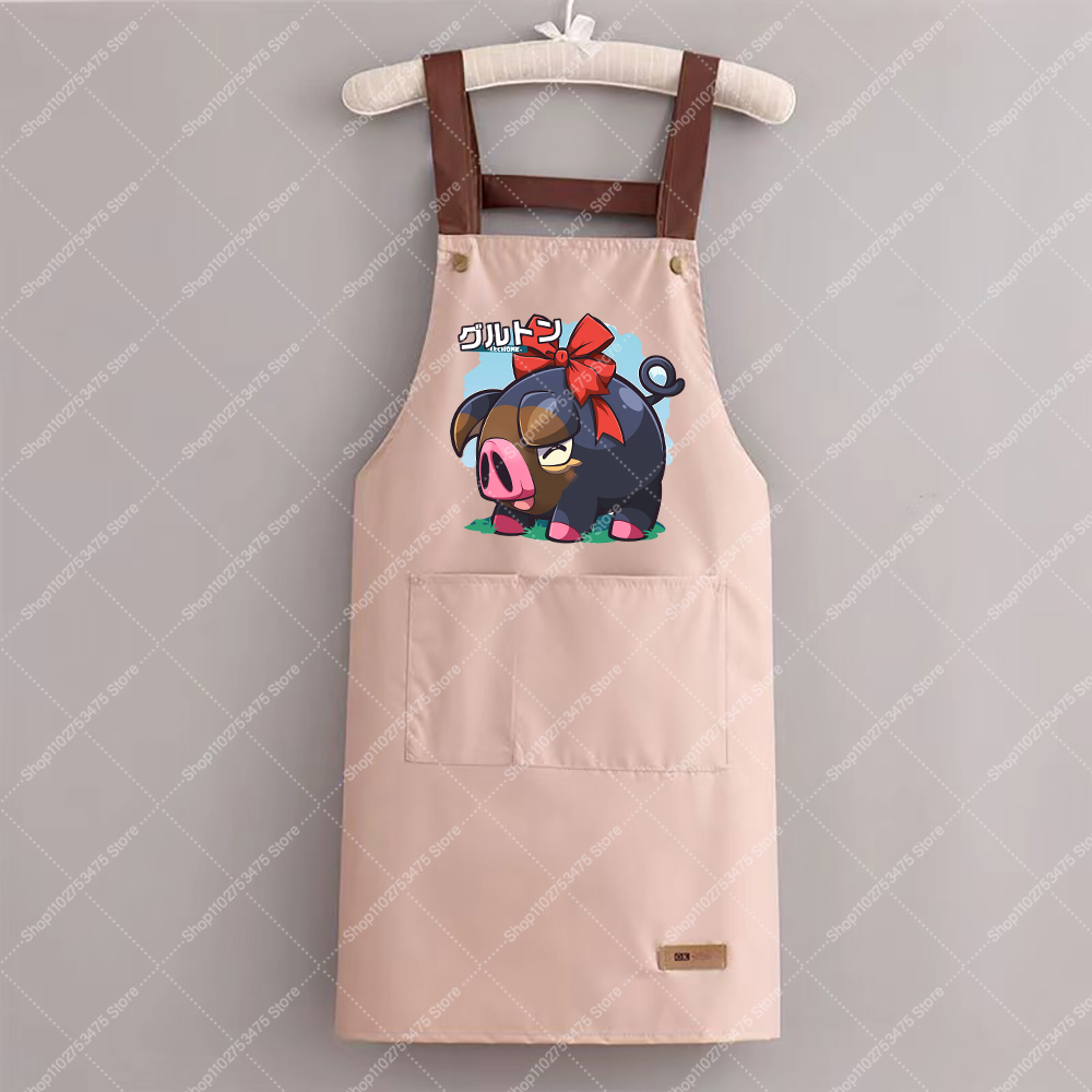Women Men Fashion Printed Apro - Camping Cooking Apron 评论和价格