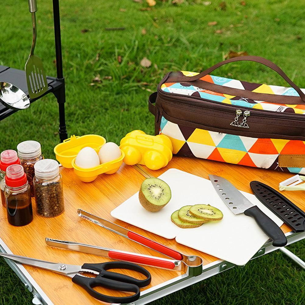 2 Grid Egg Storage Box Contain - Camping Cooking Cover 评论和价格