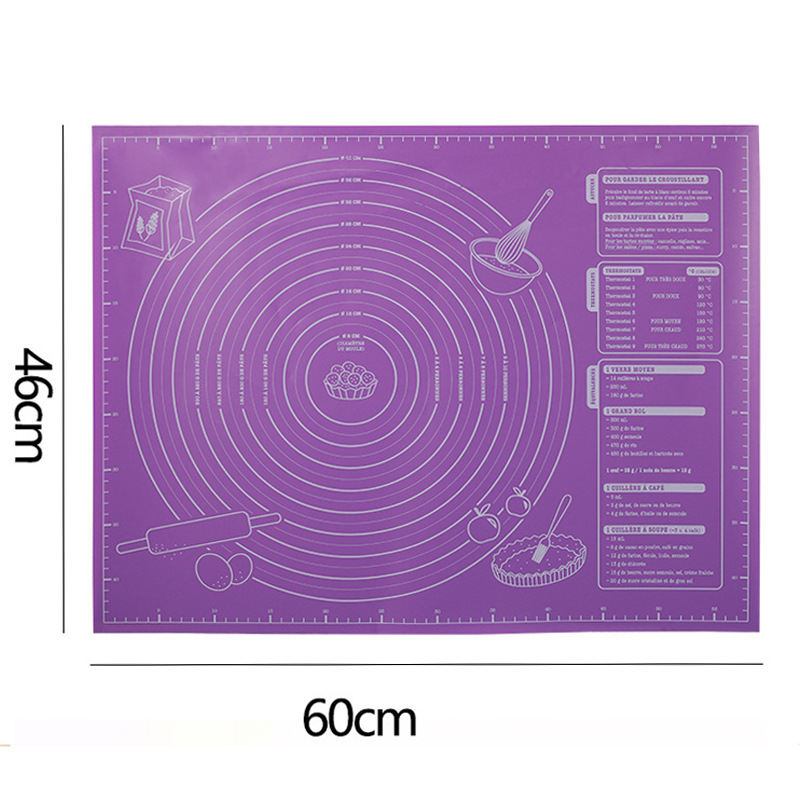 60*46cm Silicone Pastry Mat Ex - Camping Cooking Mat 评论和价格
