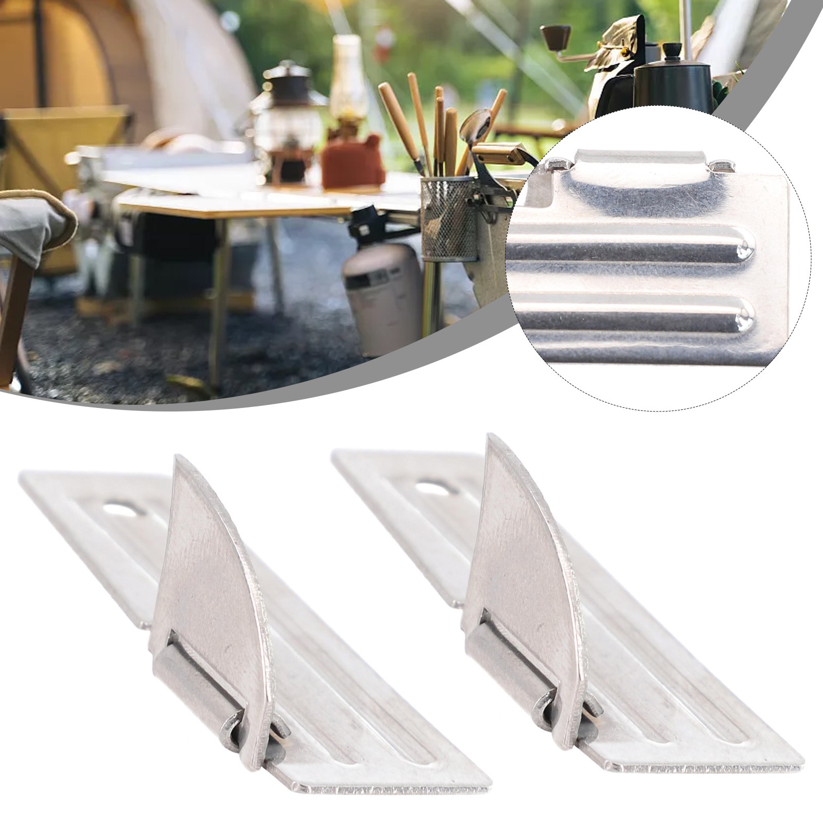 2pcs Stainless Steel Mini Fold - Camping Cooking Cylinder 评论和价格
