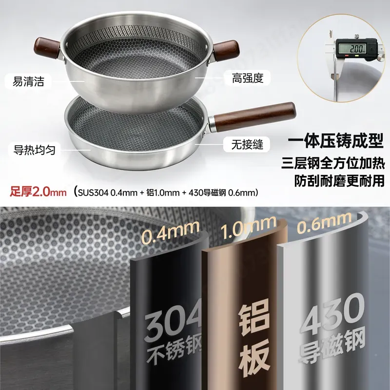 Large Capacity Three Layer Thi - Camping Cooking Set Large 评论和价格