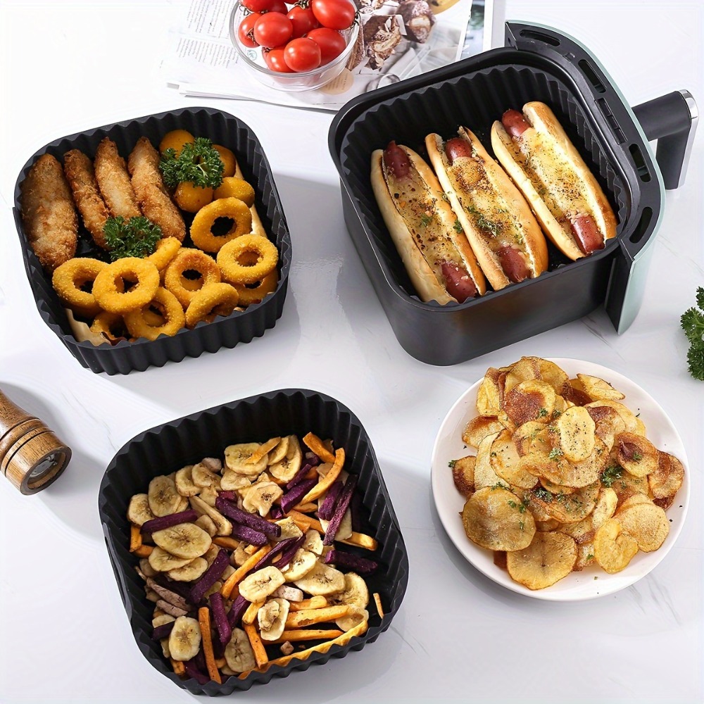 Air Fryer Silicone Liners Squa - Camping Cooking Mat 评论和价格