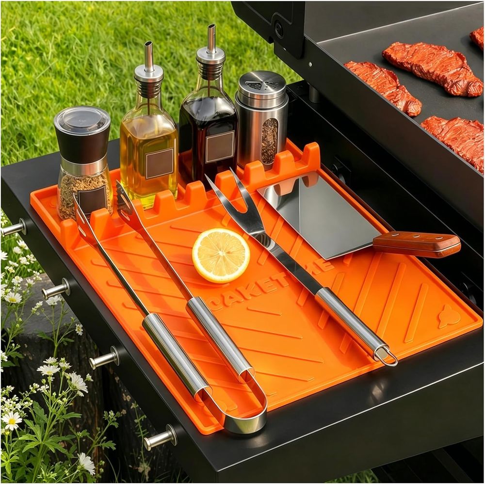 Silicone Grill Mats or Griddle - Camping Cooking Area 评论和价格