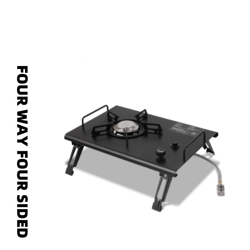 Outdoor foldable card-type cam - Camping Cooking Table With Windshield 评论和价格