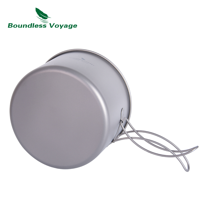 Boundless Voyage Titanium Pot  - Camping Cooking Set Large 评论和价格