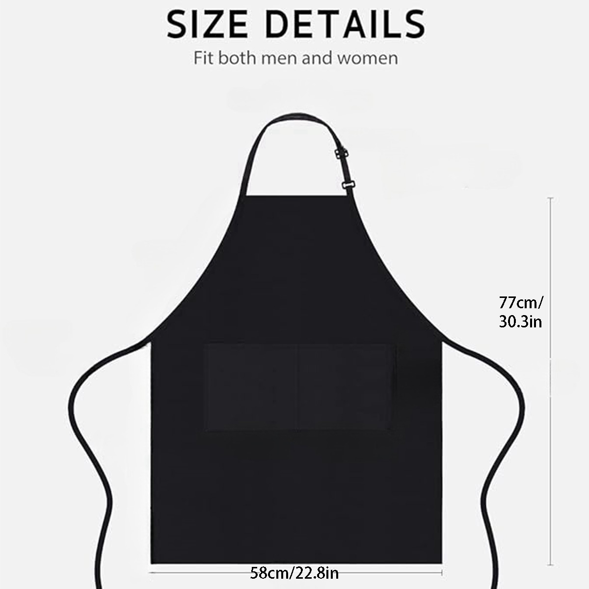 2-Piece Set; Simple Solid Colo - Camping Cooking Apron 评论和价格