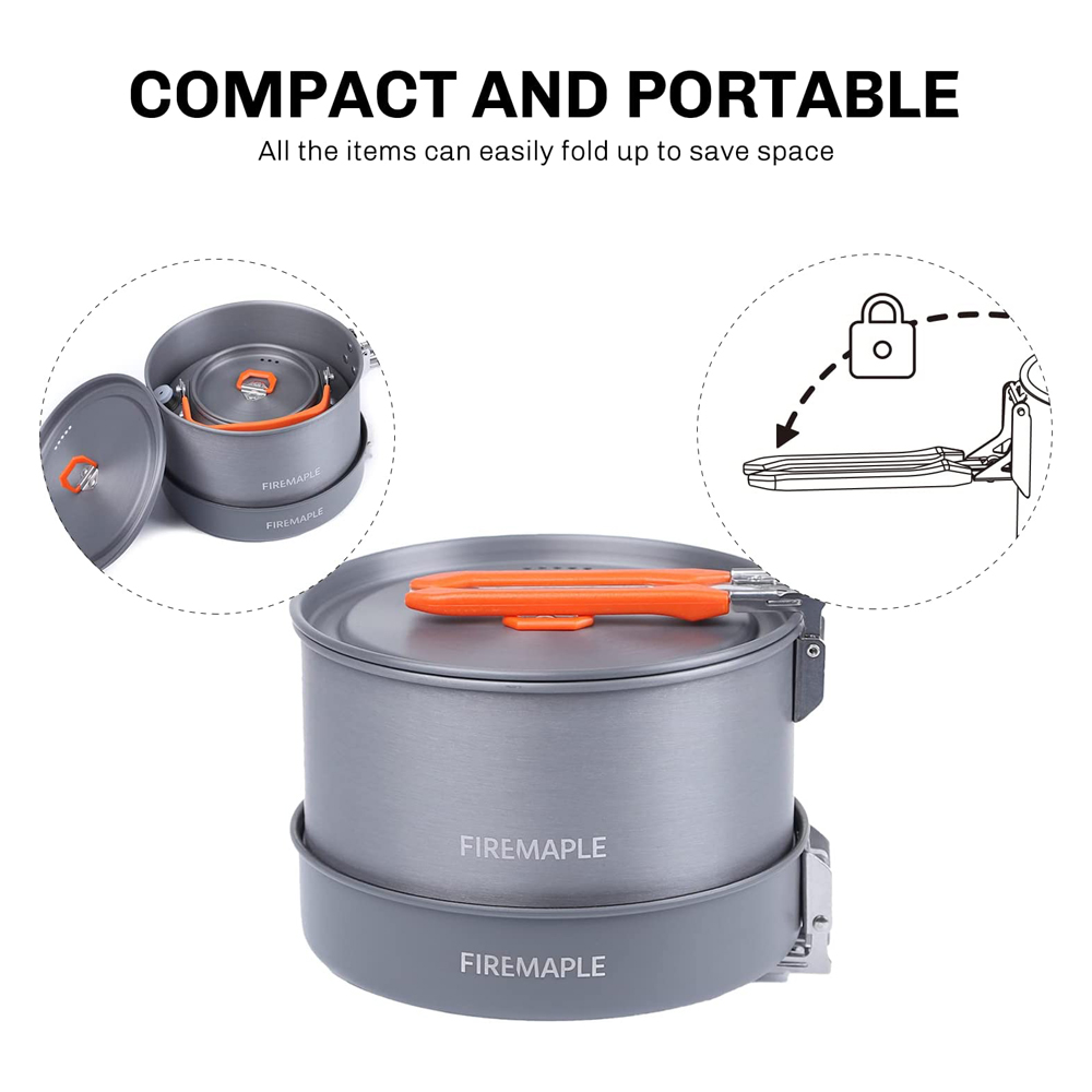 Fire Maple Camping Cookware Ut - Camping Cooking Cylinder 评论和价格