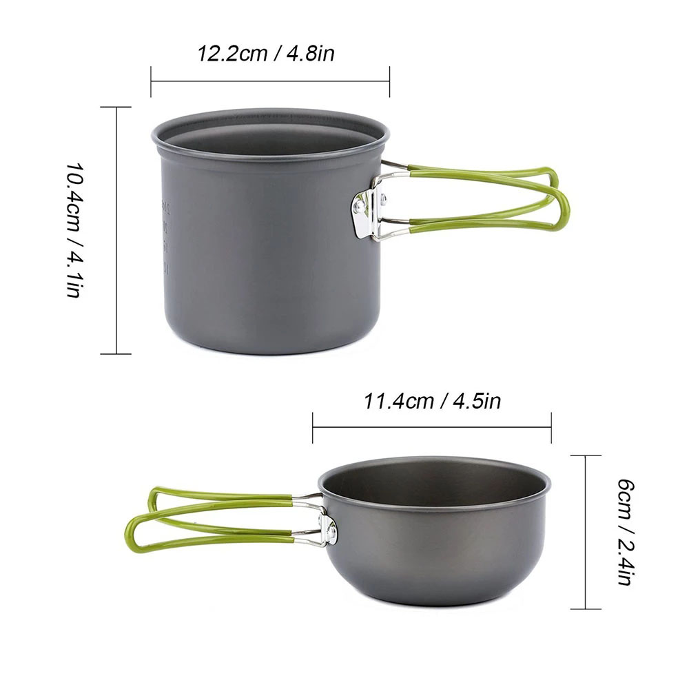 Camping Cookware Kit with Stov - Camping Cooking Essentials 评论和价格
